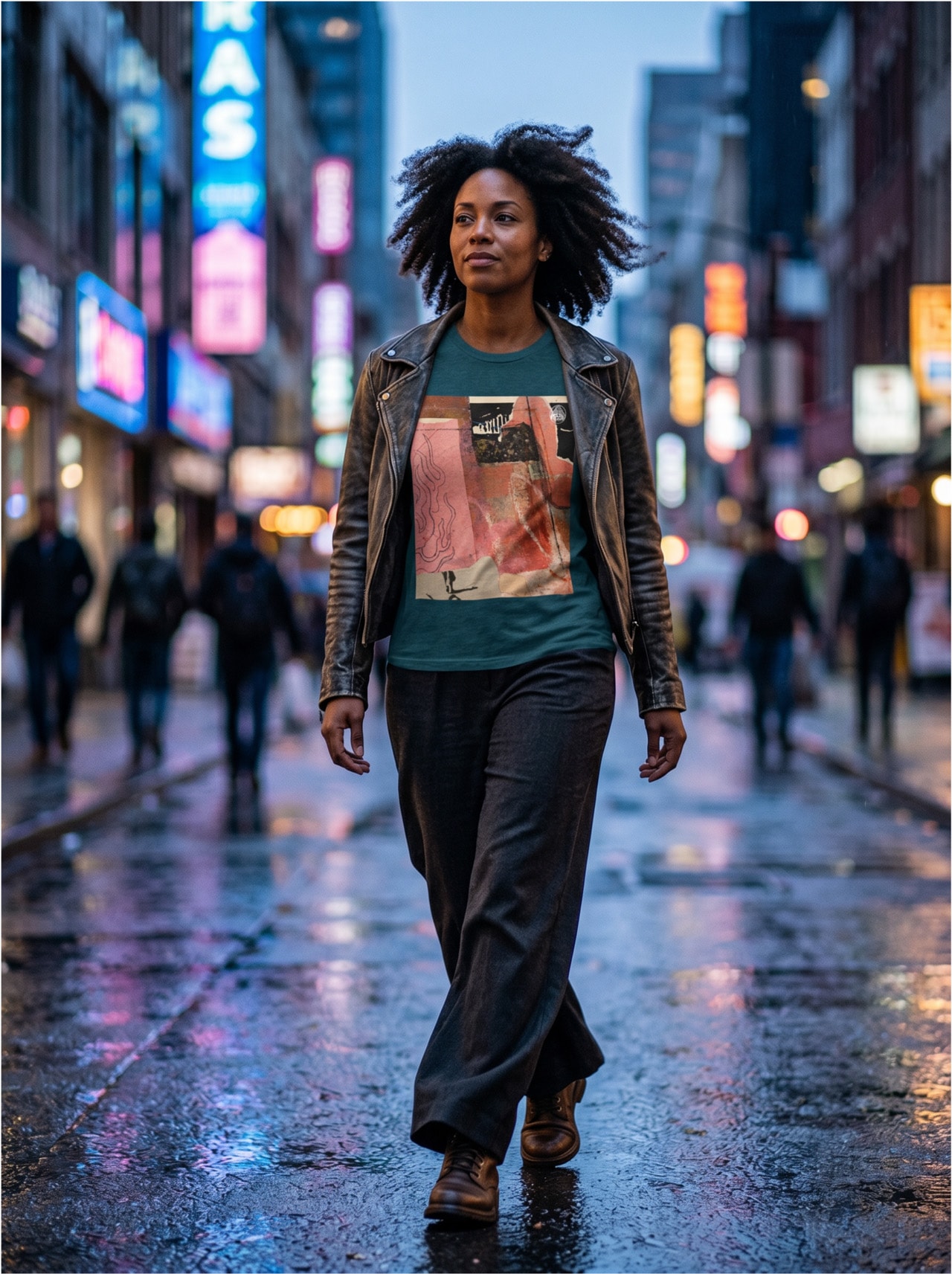 Urban Collage Tee lifestyle photo